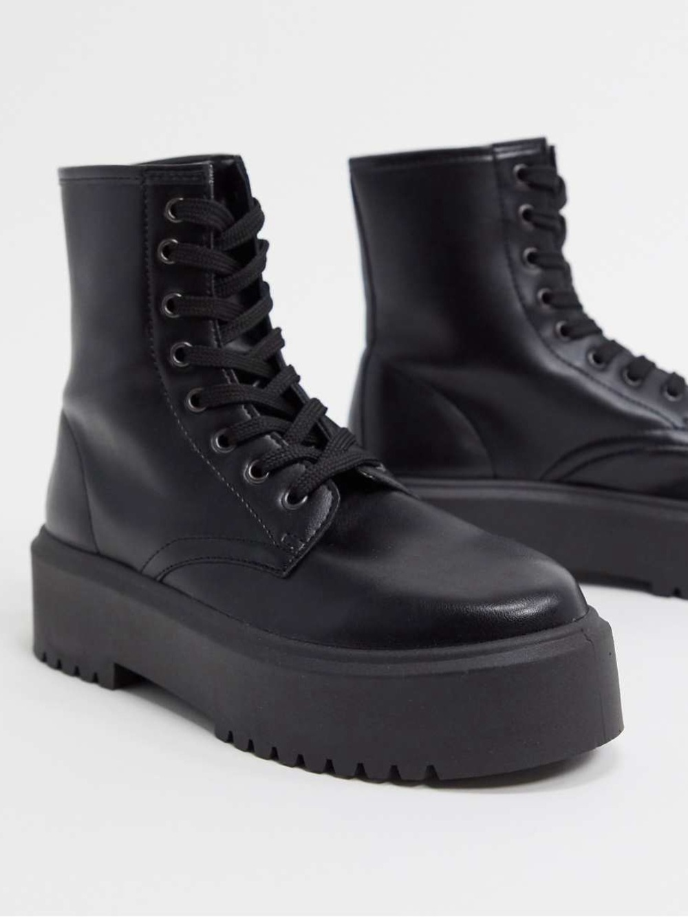 ASOS Attitude 2 lace up chunky boots